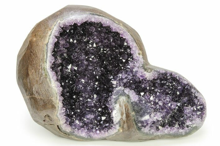 Dark Purple Amethyst Geode - Uruguay #275663